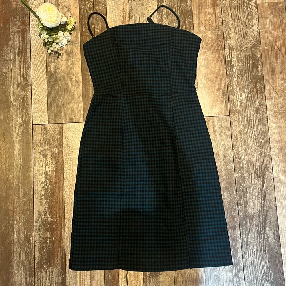 Oroginality Checkered Dress